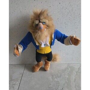 Disney Beast Plush Vintage 1992 Beauty And The Beast 15"